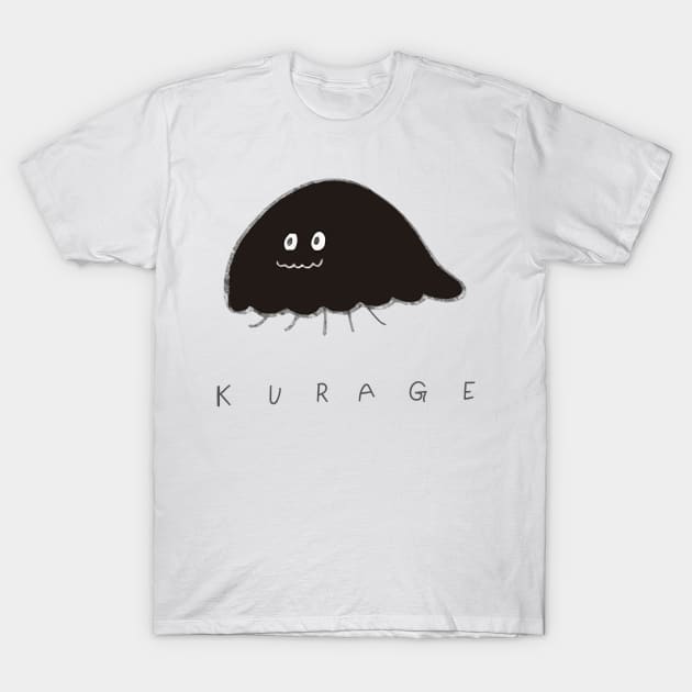 Yuri Jellyfish (Kurage) T-Shirt by For Lesbians, By Lesbians